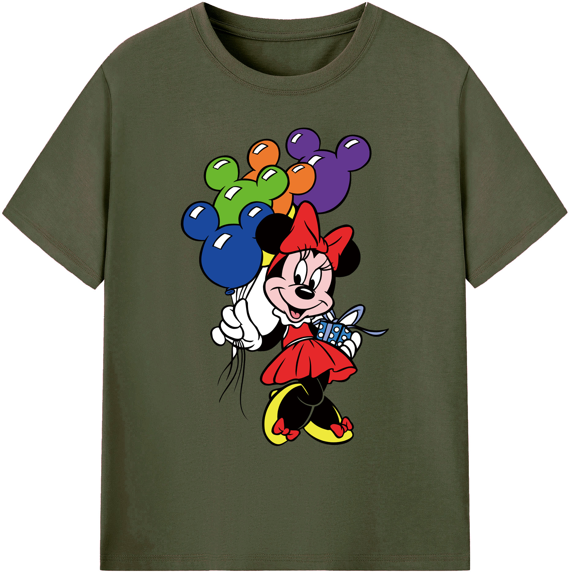 ミッキーマウス Mickey Mouse 綿100％ メンズ半袖Tシャツ｜肌触りやわらか＆通気性
